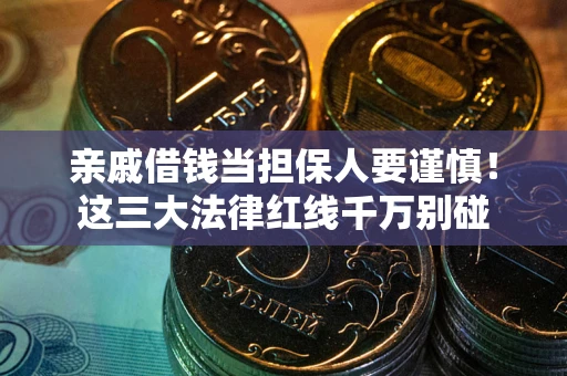 武汉亲戚借钱当担保人要谨慎！这三大法律红线千万别碰