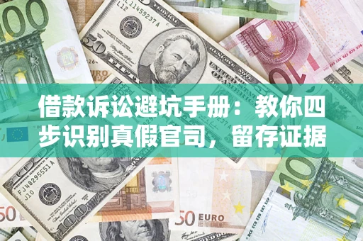 武汉借款诉讼避坑手册：教你四步识别真假官司，留存证据不踩雷