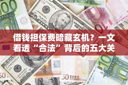 武汉借钱担保费暗藏玄机？一文看透“合法”背后的五大关键陷阱