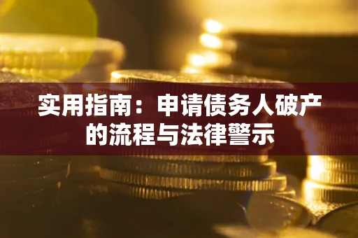 武汉实用指南：申请债务人破产的流程与法律警示
