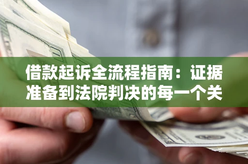 武汉借款起诉全流程指南：证据准备到法院判决的每一个关键步骤
