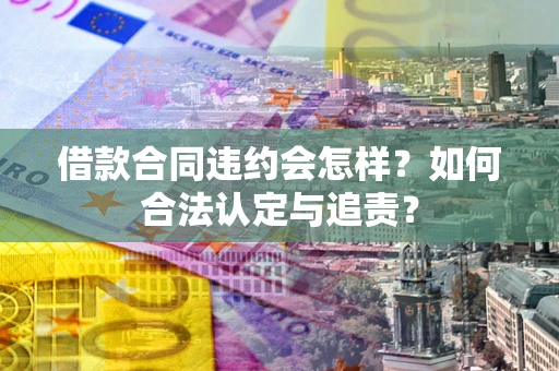 武汉借款合同违约会怎样？如何合法认定与追责？