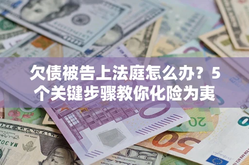 武汉欠债被告上法庭怎么办？5个关键步骤教你化险为夷